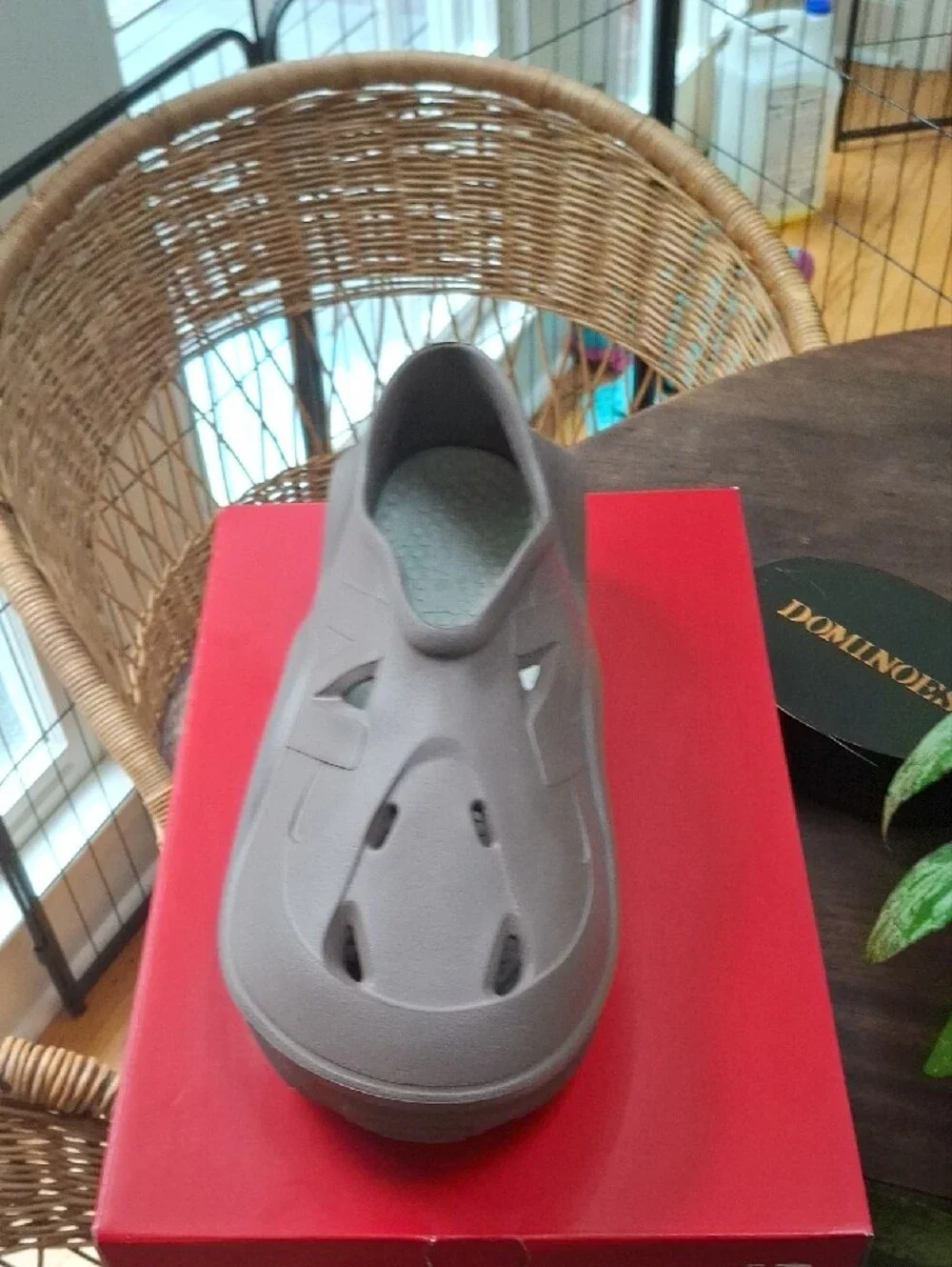 New Balance Men's Slip-On Clog in Gray